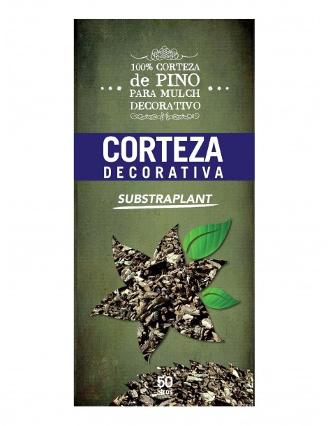 CORTEZA DECORATIVA SACO 50 L.