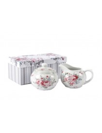 LECHERA SET AZUCARERO PORCELANA CAJA