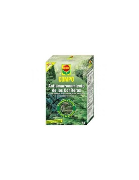 COMPO ANTIAMARRONAMIENTO CONIFERAS 1 KG. 