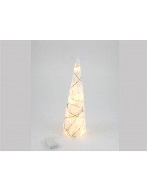 CONO NAVIDAD 40 CM. 10 LED 