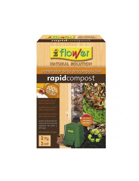 BIOFLOWER RAPID COMPOST 2 KG.