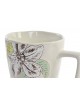 MUG GRES HOJAS 280 ML. 