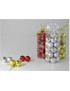 SET 25 BOLAS NAVIDAD EN BOLSA CON LAZO 4
