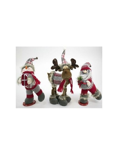MUÑECO NAVIDAD DE PIE 46 CM. 