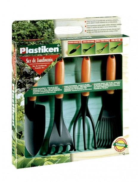 KIT HERRAMIENTAS JARDIN